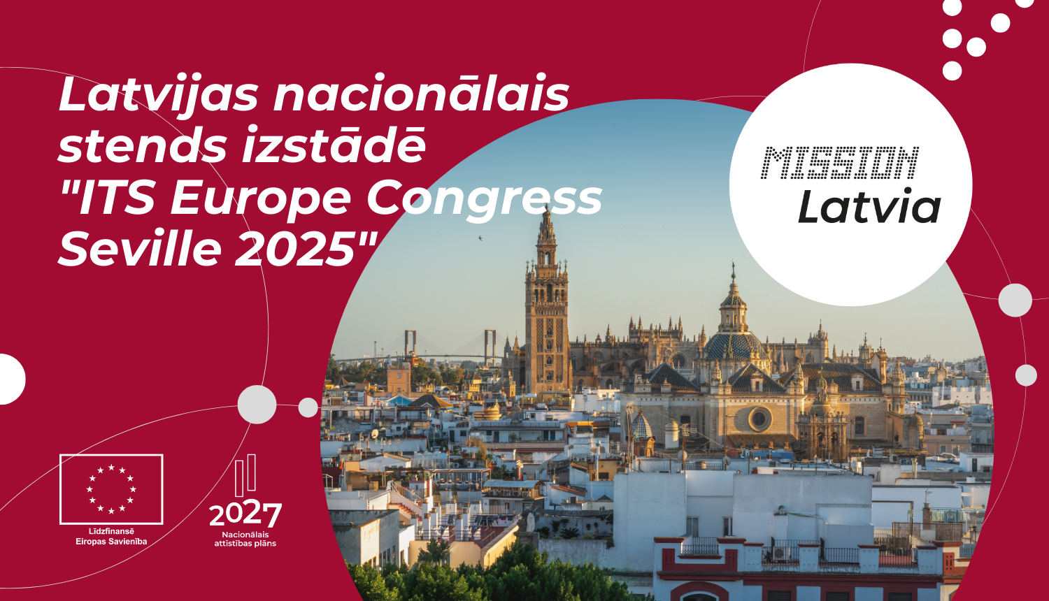 Nacionālais stends izstādē "ITS Europe Congress Seville"